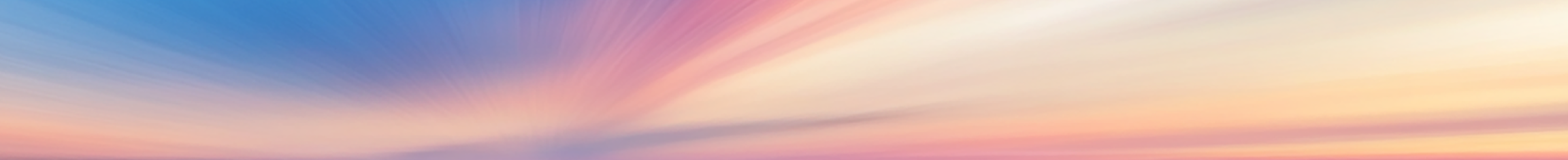 Abstraktes Bild von einem Sonnenuntergang