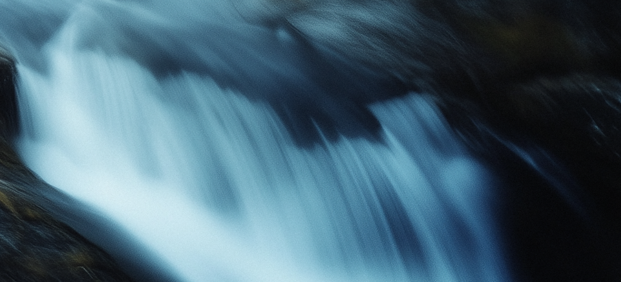 Abstraktes Bild von einem Staudamm