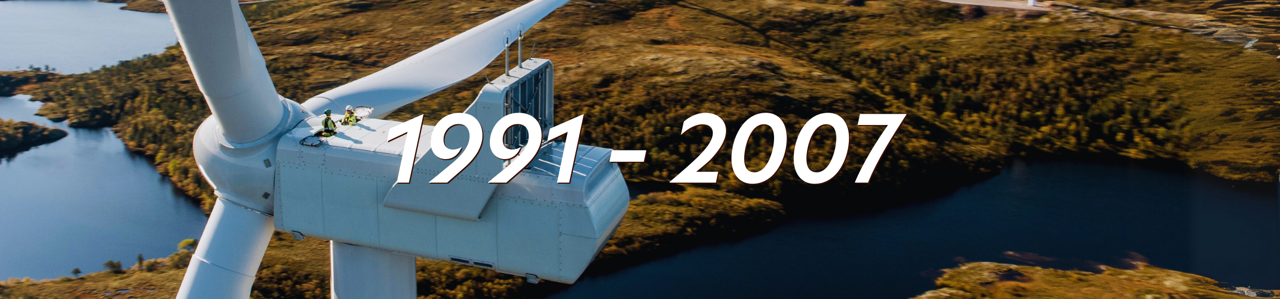 Windmühle auf einem Feld