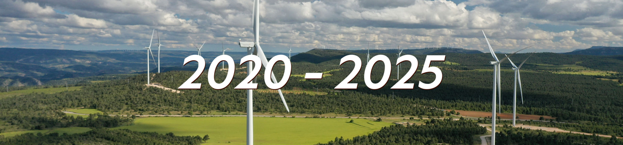 Motion Blur einer Landschaft