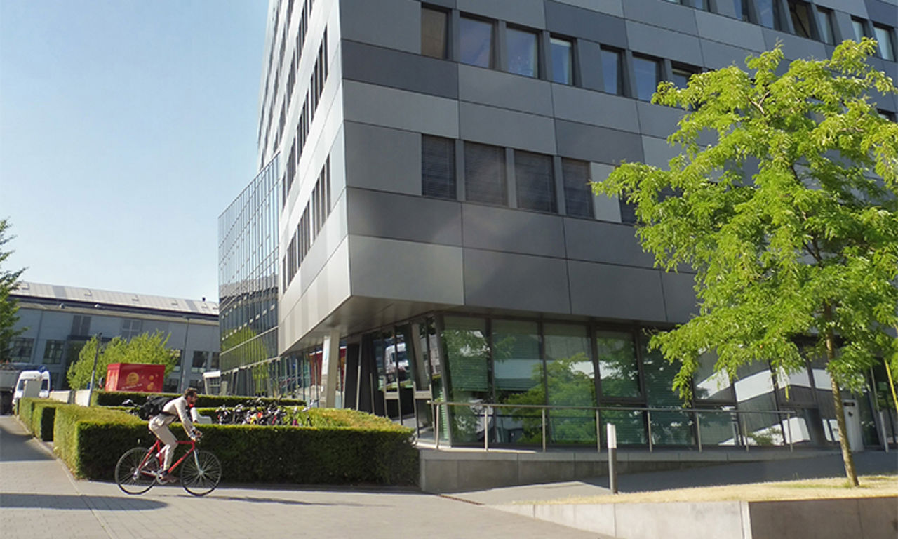 Außenaufnahme des Statkraft Büros in Düsseldorf