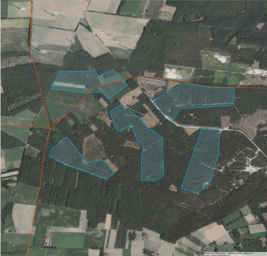 Potentialflächen für den Windpark ausgezeichnet