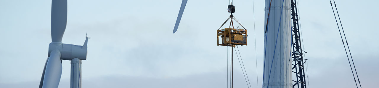 Construction in Stamasen Norway